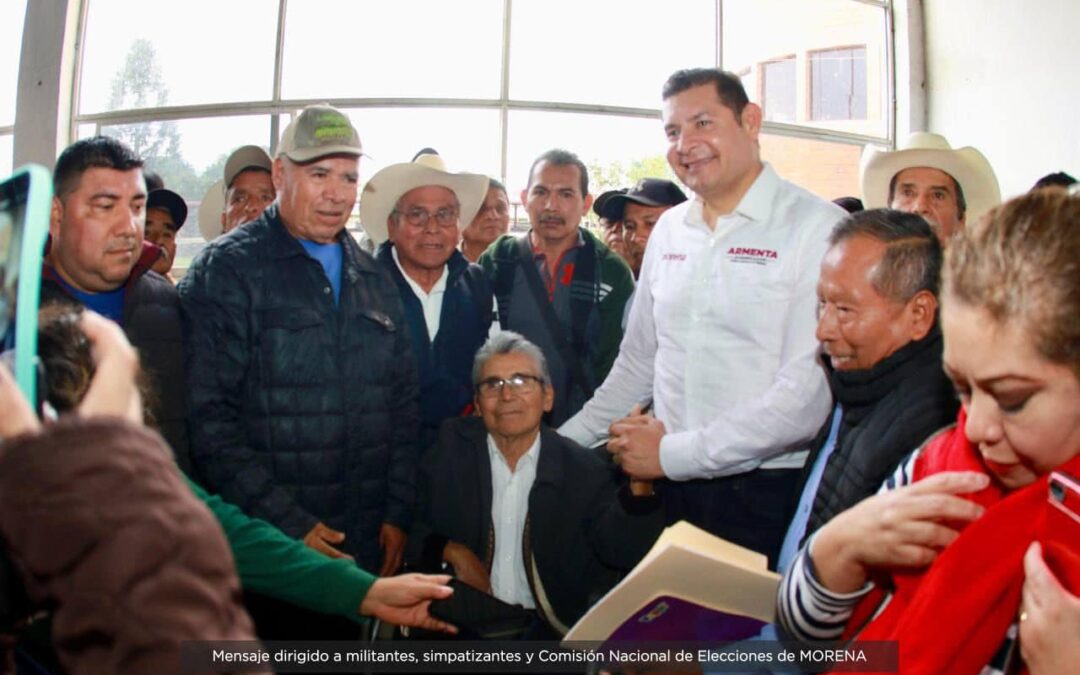 Alejandro Armenta Resalta por Austeridad en Precampañas Electorales de Puebla.