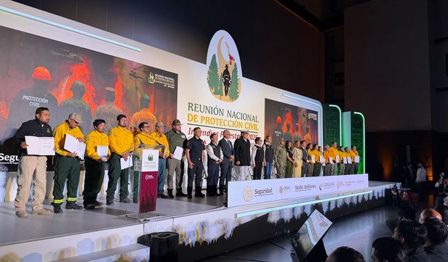 Gobierno de México se prepara para la temporada de incendios forestales 2026